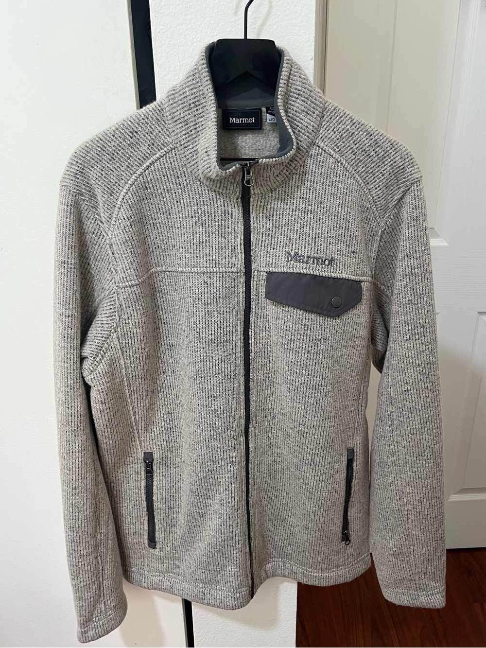 NEW Marmot Gray Full Zip Jacket